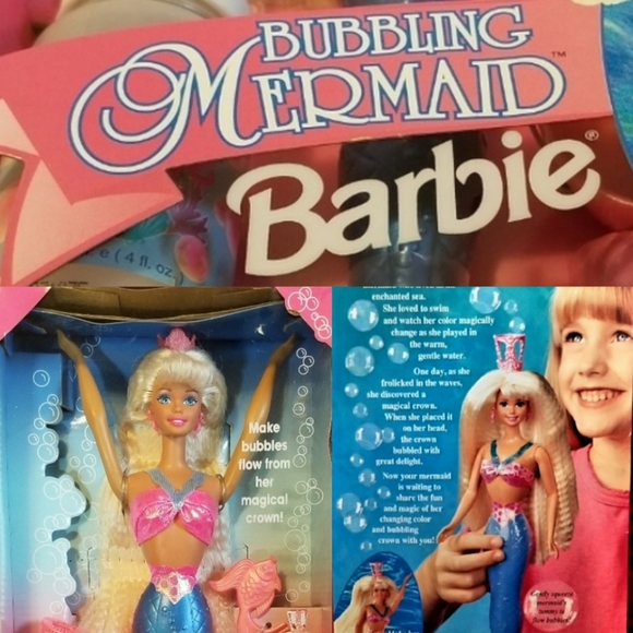 bubbling mermaid barbie